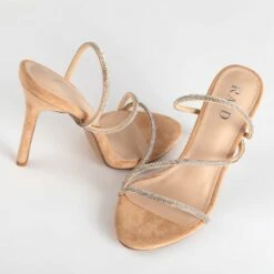 RAID Adila Heeled Mule In Nude -Raid London Sales Store Adila Nude 4