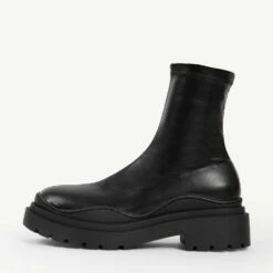 RAID Aleesha Chunky Ankle Boot In Black -Raid London Sales Store Aleesha Black 1