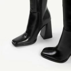 RAID Analeah Block Heeled Boot In Black -Raid London Sales Store Analeah Black 6
