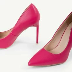 RAID Antix Court Heel In Pink -Raid London Sales Store Antix Pink 5