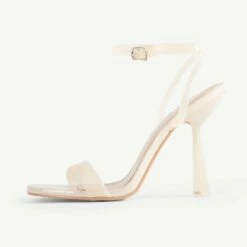 BEBO Arabella Perspex Sandal In Nude -Raid London Sales Store Arabella Nude 4