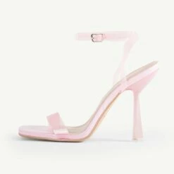 BEBO Arabella Perspex Sandal In Pink -Raid London Sales Store Arabella Pink 4