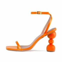RAID Ashby Heeled Sandal In Orange -Raid London Sales Store Ashby Orange 3df09686 9d9c 43bf 8579 986d6b63aa65