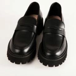 RAID Astra Loafer In Black Pu -Raid London Sales Store Astra BlackPU 5