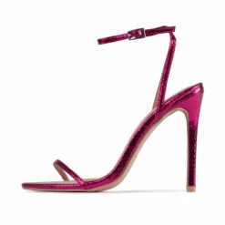 RAID Avani Stiletto Sandal In Pink Snake -Raid London Sales Store Avani Pink 5 f7835c67 ec4e 4ad2 80c9 2496fb68cea9