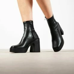 RAID Beena Ankle Boot In Black -Raid London Sales Store Beena Black 1