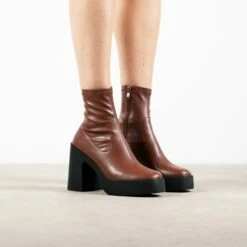 RAID Beena Ankle Boot In Tan -Raid London Sales Store Beena Tan 2