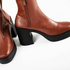 RAID Beena Ankle Boot In Tan -Raid London Sales Store Beena Tan 4