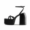 RAID Belcia Platform Sandal In Black