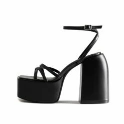 RAID Belcia Platform Sandal In Black -Raid London Sales Store Belcia Black 6