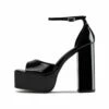 RAID Berit Platform Heel In Black
