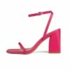 RAID Blaire Block Heels In Pink -Raid London Sales Store Blaire Pink 1