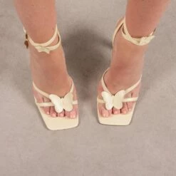 RAID Brevyn Heeled Sandal In Butter Yellow -Raid London Sales Store Brevyn Yellow 2 440fc46e 0189 4106 8f6a 0357d6e5abf4