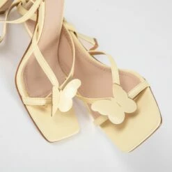 RAID Brevyn Heeled Sandal In Butter Yellow -Raid London Sales Store Brevyn Yellow 4 6e4dfd23 1f85 45aa a4a3 d9cd22247b8d