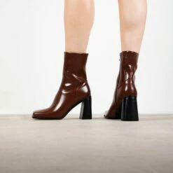 RAID Carter Ankle Boot In Brown -Raid London Sales Store Carter Brown 2