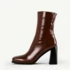 RAID Carter Ankle Boot In Brown -Raid London Sales Store Carter Brown 4