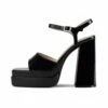 RAID Cassilia Block Heeled Sandals In Black -Raid London Sales Store Cassilia Black 1