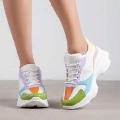 RAID Champ Chunky Trainers In Multi -Raid London Sales Store Champ Multi 1