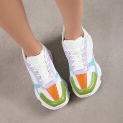 RAID Champ Chunky Trainers In Multi -Raid London Sales Store Champ Multi 2