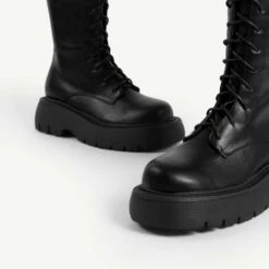 RAID Colira Long Boot In Black -Raid London Sales Store Colira Black Black 6