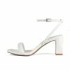 RAID Cossette Block Heeled Sandals In White -Raid London Sales Store Cosette White 1