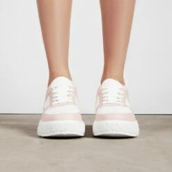 RAID Dexter Chunky Trainer In Pink -Raid London Sales Store Dexter Pink White 1