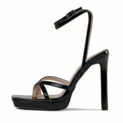 RAID Dimona Strappy Platform Heel In Black