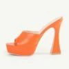 RAID Estee Platform Mule In Orange