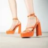 RAID Fia Platform Heel In Orange