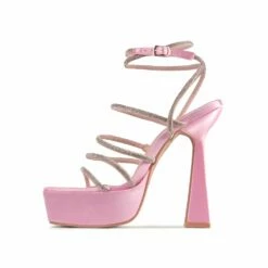 RAID Fiora Platform Heel In Pink