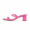RAID Frieda Block Heeled Mule In Pink