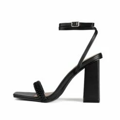RAID Ginny Block Heels In Black