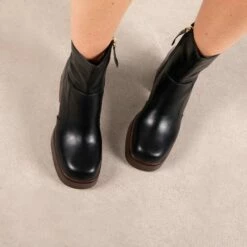 RAID Henna Ankle Boot In Black -Raid London Sales Store Henna Black 2