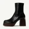 RAID Henna Ankle Boot In Black -Raid London Sales Store Henna Black 5