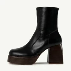 RAID Henna Ankle Boot In Black