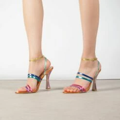 RAID Inesse Strappy Heel In Multi -Raid London Sales Store Inesse Multi 3