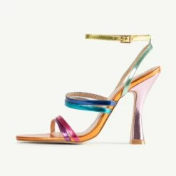 RAID Inesse Strappy Heel In Multi -Raid London Sales Store Inesse Multi 4
