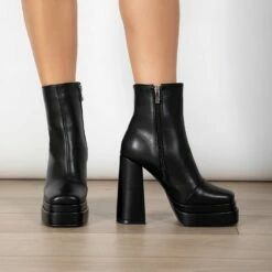 RAID Jadine Ankle Boot In Black -Raid London Sales Store Jadine Black 2