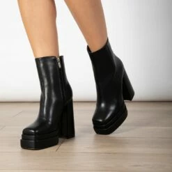 RAID Jadine Ankle Boot In Black -Raid London Sales Store Jadine Black 3