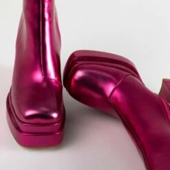 RAID Jadine Ankle Boot In Hot Pink -Raid London Sales Store Jadine Pink 4