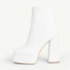 RAID Jadine Ankle Boot In White