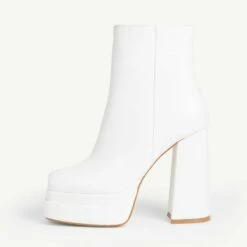 RAID Jadine Ankle Boot In White
