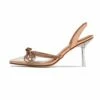 RAID Josefine Heel In Rose Gold Metallic