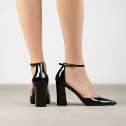RAID Joycee Block Heels In Black -Raid London Sales Store Joycee Black 4