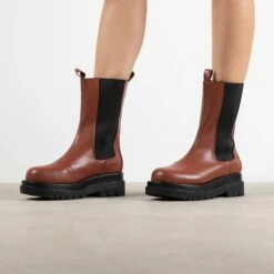 RAID Kendall Ankle Boot In Brown