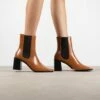 RAID Kennedi Ankle Boot In Tan -Raid London Sales Store Kennedi Tan 1 627513d3 20ee 4a1d 9f46 18d538443379