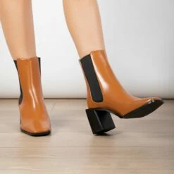 RAID Kennedi Ankle Boot In Tan -Raid London Sales Store Kennedi Tan 3