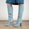 RAID Kennedia Long Boot In Blue