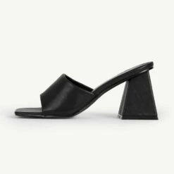 RAID Khloe Block Heeled Mule In Black -Raid London Sales Store Khloe Black 4