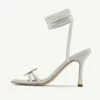 RAID Kinny Lace Up Heel In White